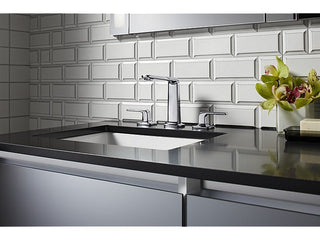 Per Se Sink Faucet, Tall Spout, Lever Handles