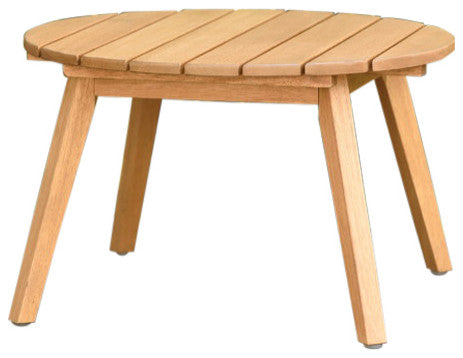 Amazonia Canarias Round Teak Finish Patio Dining Table