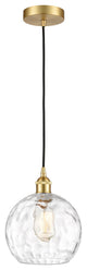 Innovations 616-1P-SG-G1215-8-LED 1-Light Mini Pendant, Satin Gold