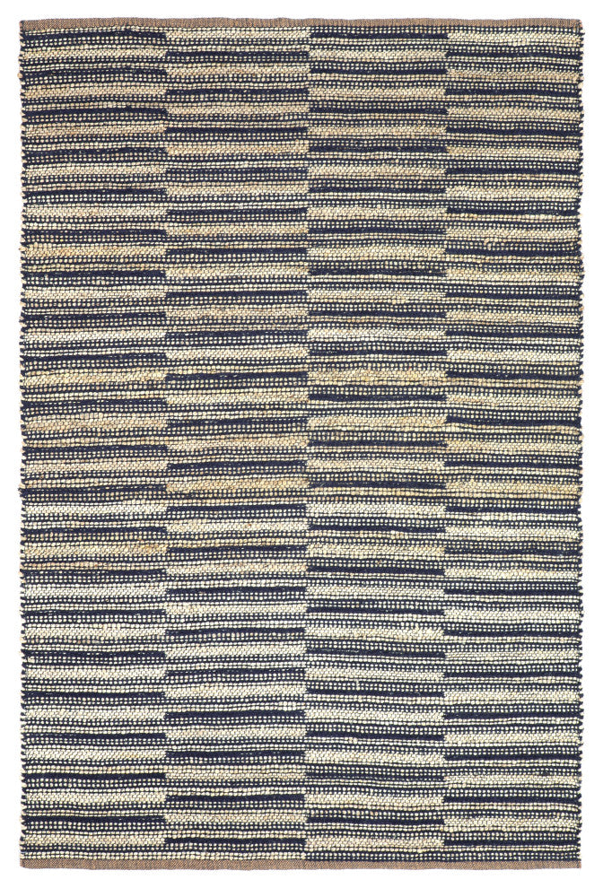 NuStory Composed Machine Woven  Area Rug in Navy