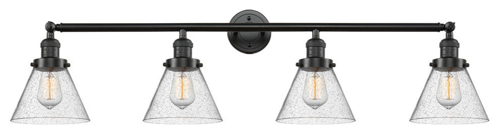 Innovations Lighting 215-Ob-S-G44 4 Light 43.75" Adjustable Bathroom Fixture