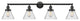 Innovations Lighting 215-Ob-S-G44 4 Light 43.75" Adjustable Bathroom Fixture
