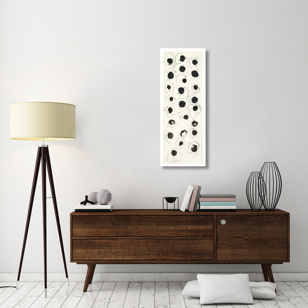 "Round 7" Digital Paper Print by Shirley Novak, 18"x46"
