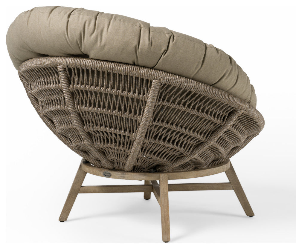Renava Moon Outdoor Beige Lounge Chair