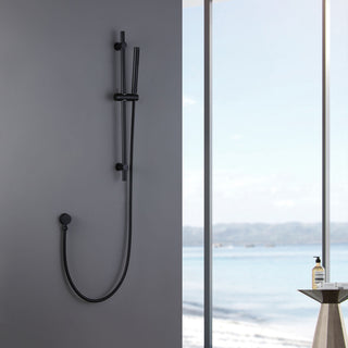 Wall Mounted Handheld Shower with Slide Bar-Less Rough-in Valve