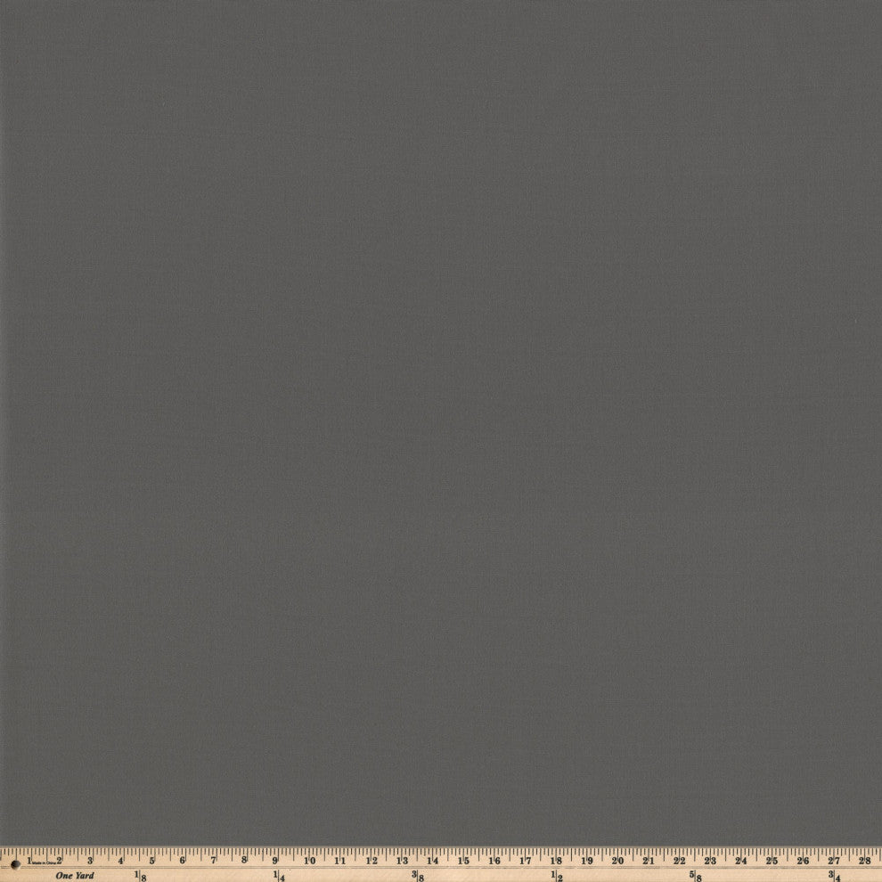 Fortress Canvas Charcoal Squared Corners Seat Cushion 20x20x3 (Set of 2)