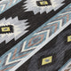 Indoor/Outdoor Phoenix PH3 Black Machine Washable 3' x 5' Rug