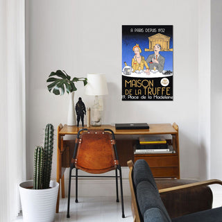 "Diamant noir" by Jean-Pierre Got, Canvas Print, 40"x26"