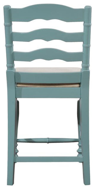 Melva Antique Blue Counter Stool