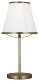 Visual Comfort Studio Esther One Light Table Lamp, Time Worn Brass