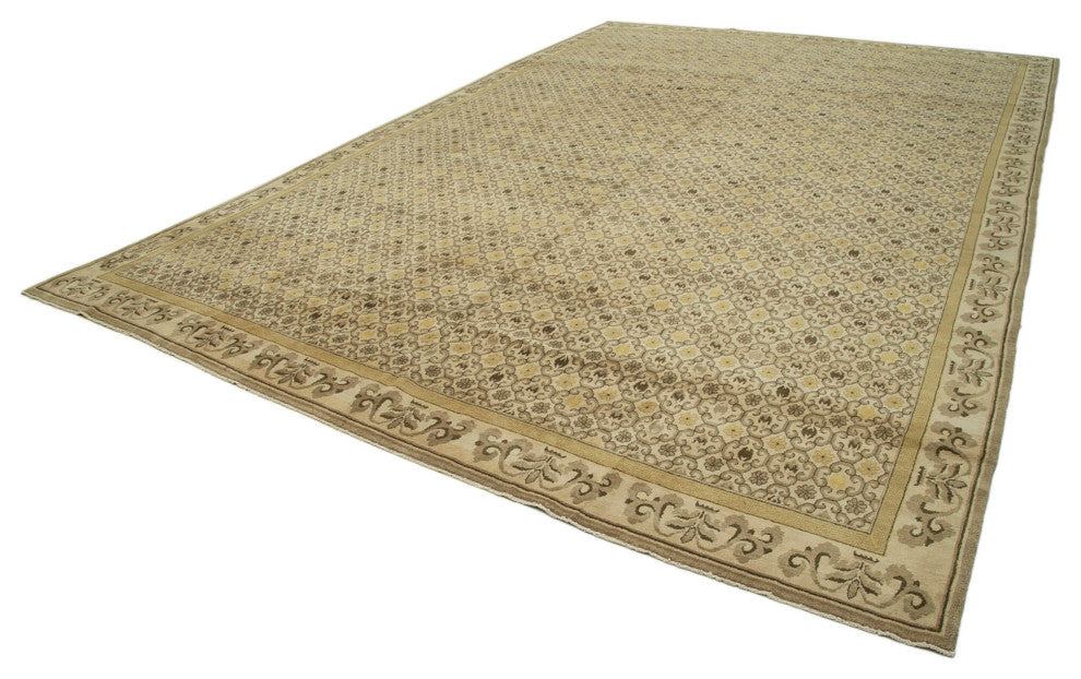 Rug N Carpet - Handmade Oriental 11' 10" x 17' 1" Large Oushak Area Rug
