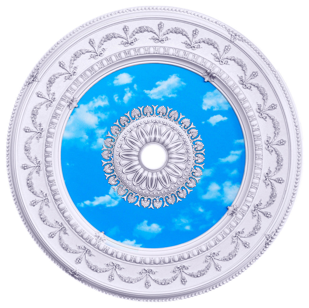 Artistry Lighting, Round 60" Classic White Ceiling Medallion (ART15-CQ-022)