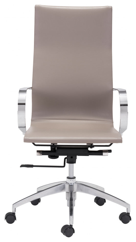 Mushroom Ergonomic Conference Room High Back Rolling Office Chair