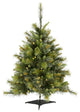 Vickerman A118231 3' Cashmere Pine Artificial Christmas Tree, Clear Lights