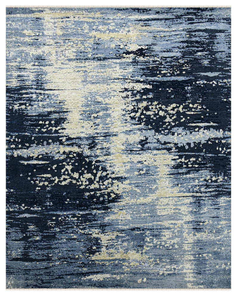 Hermitage Alyanna Area Rug Blue, 8' X 10'