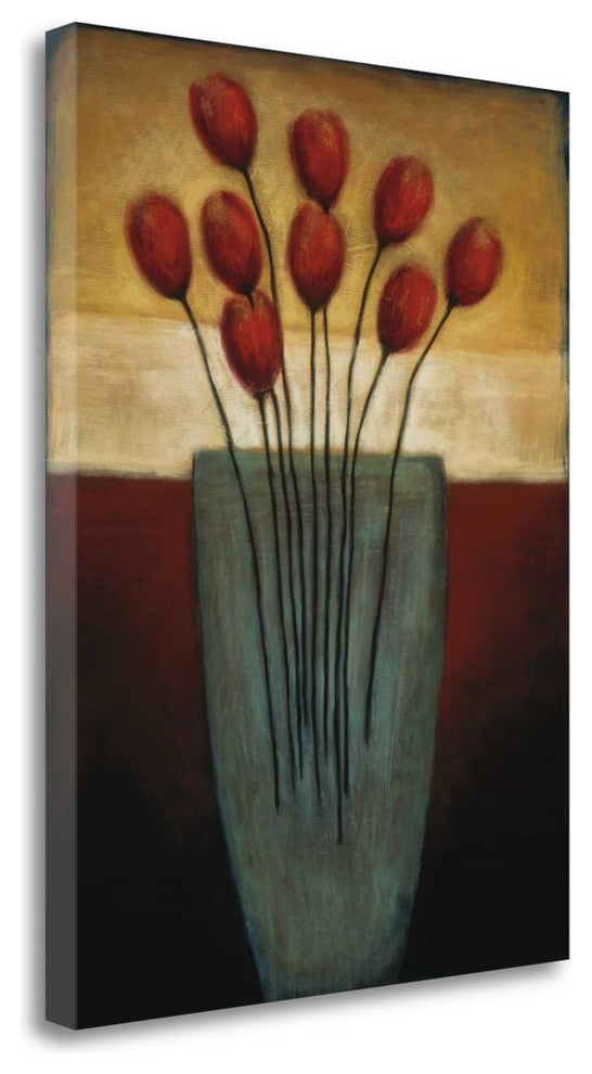 "Tulips Aplenty II" By Eve, Giclee Print on Gallery Wrap Canvas, Ready to Hang