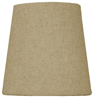 Clip-on Candelabra Lamp Shade, Sand-Linen