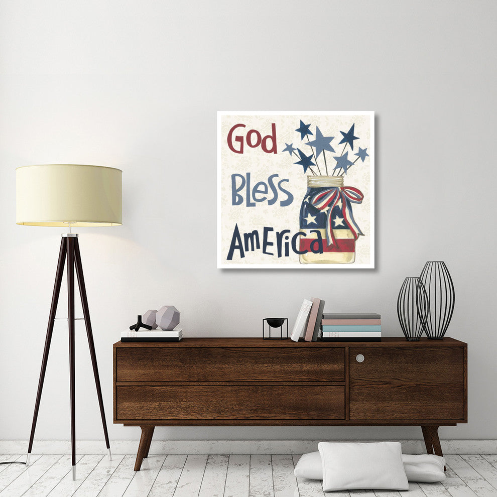 "American Country II" Digital Paper Print by Anne Tavoletti, 38"x38"