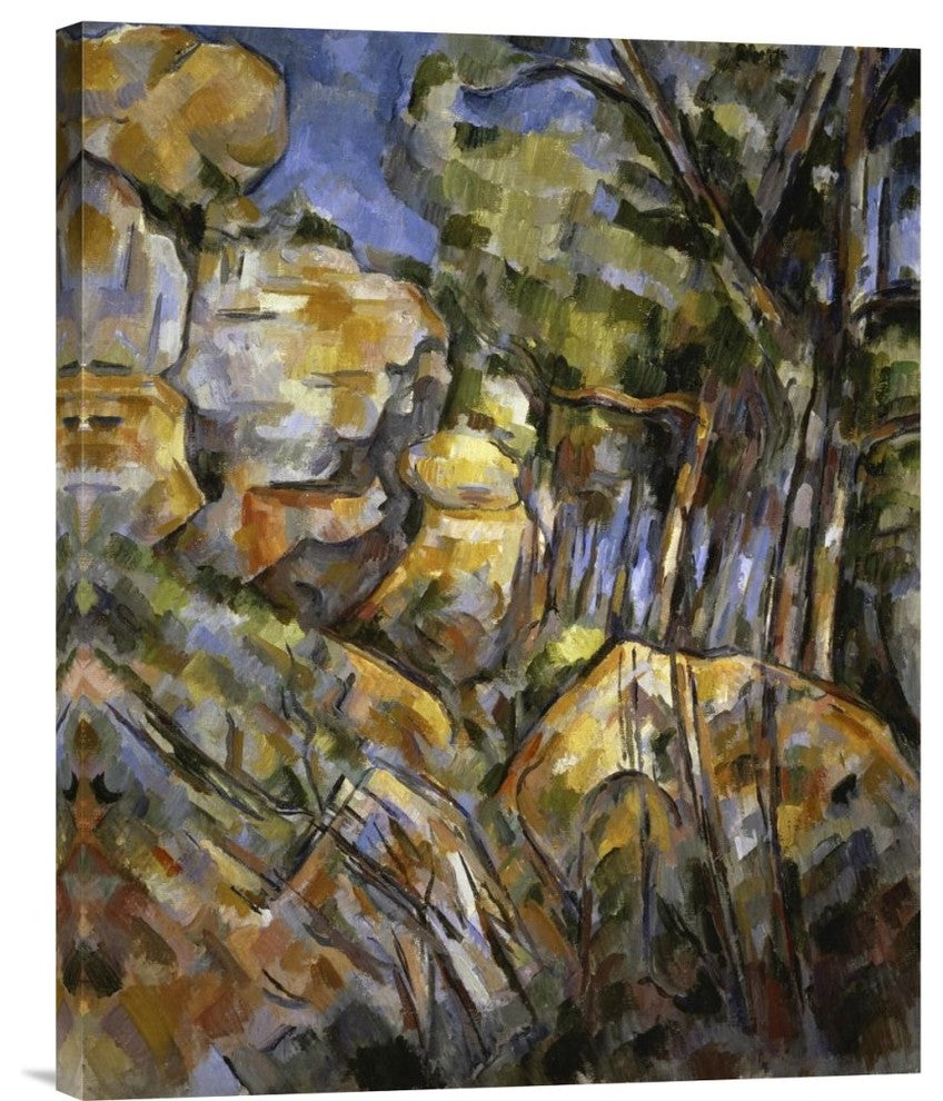 "Le Paysage des Dernieres Annes" Canvas Giclee by Paul Cezanne, 24"x30"