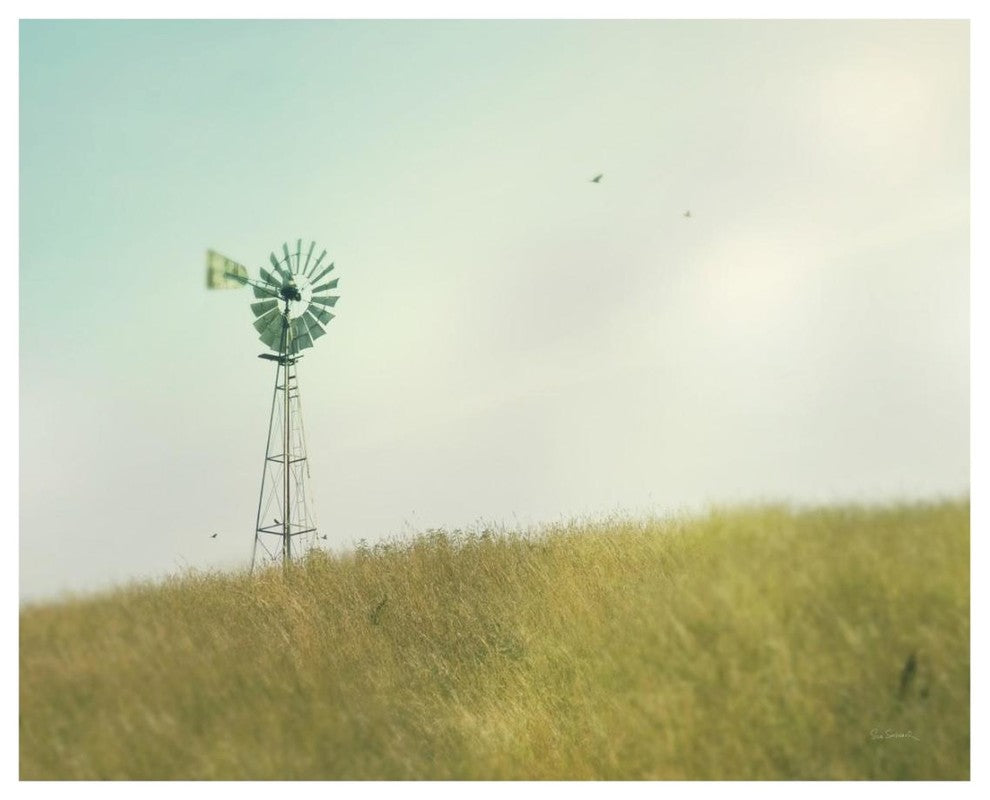 "Farm Morning IV" Digital Paper Print by Sue Schlabach, 22"x18"