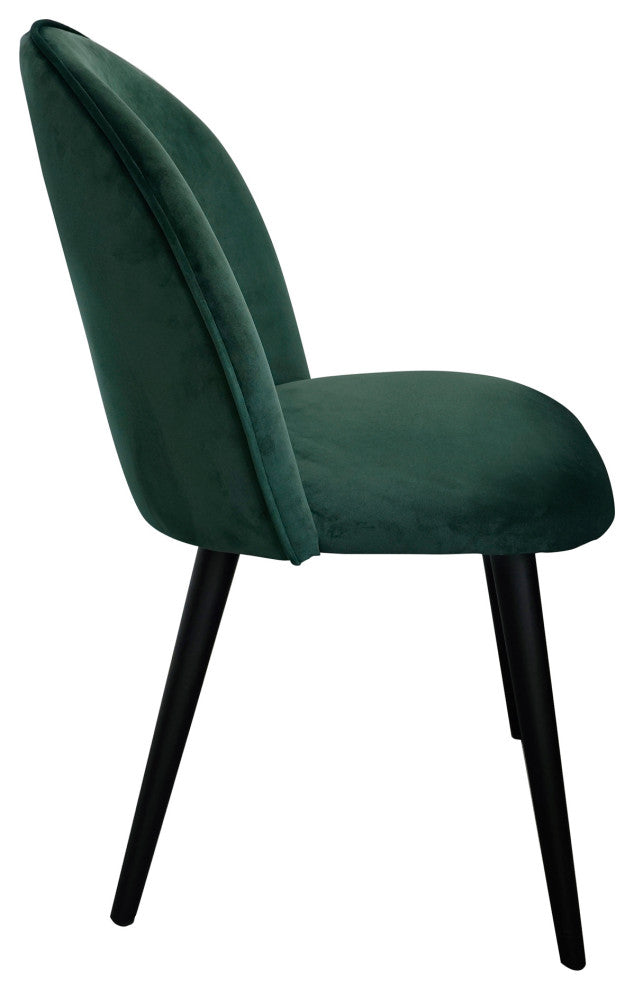Contemporary Clarissa Dining Chair Green - M2 - Green