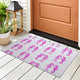Indoor/Outdoor Seabreeze SZ15 Flamingo Machine Washable 1'8" x 2'6" Rug