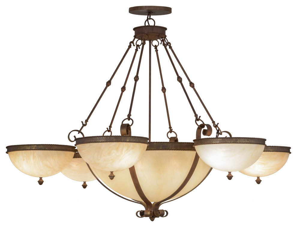 72W Alonzo 6 Arm Chandelier