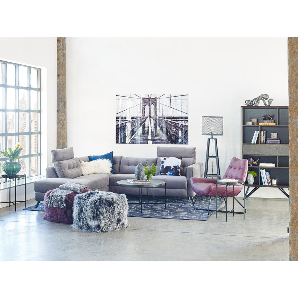 Modern Graduate Lounge Chair Purple - Purple