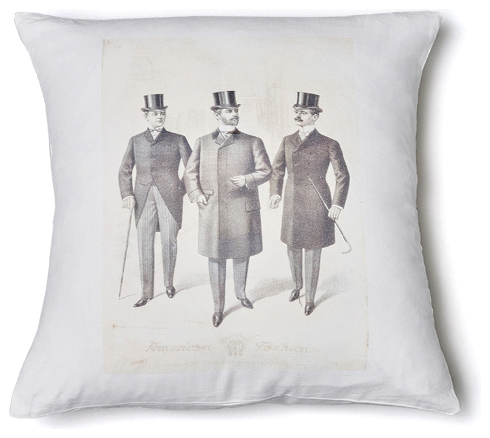 Honorable Men Pillows, Set of 2