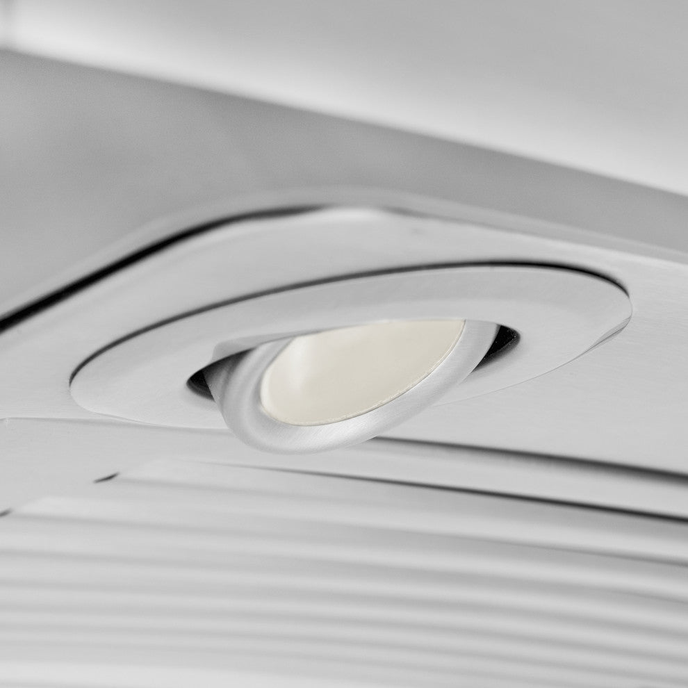30" ZLINE CrownSound Ducted Island Range Hood, GL9iCRN-BT-30