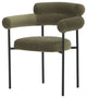 Portia Safari Fabric Dining Chair