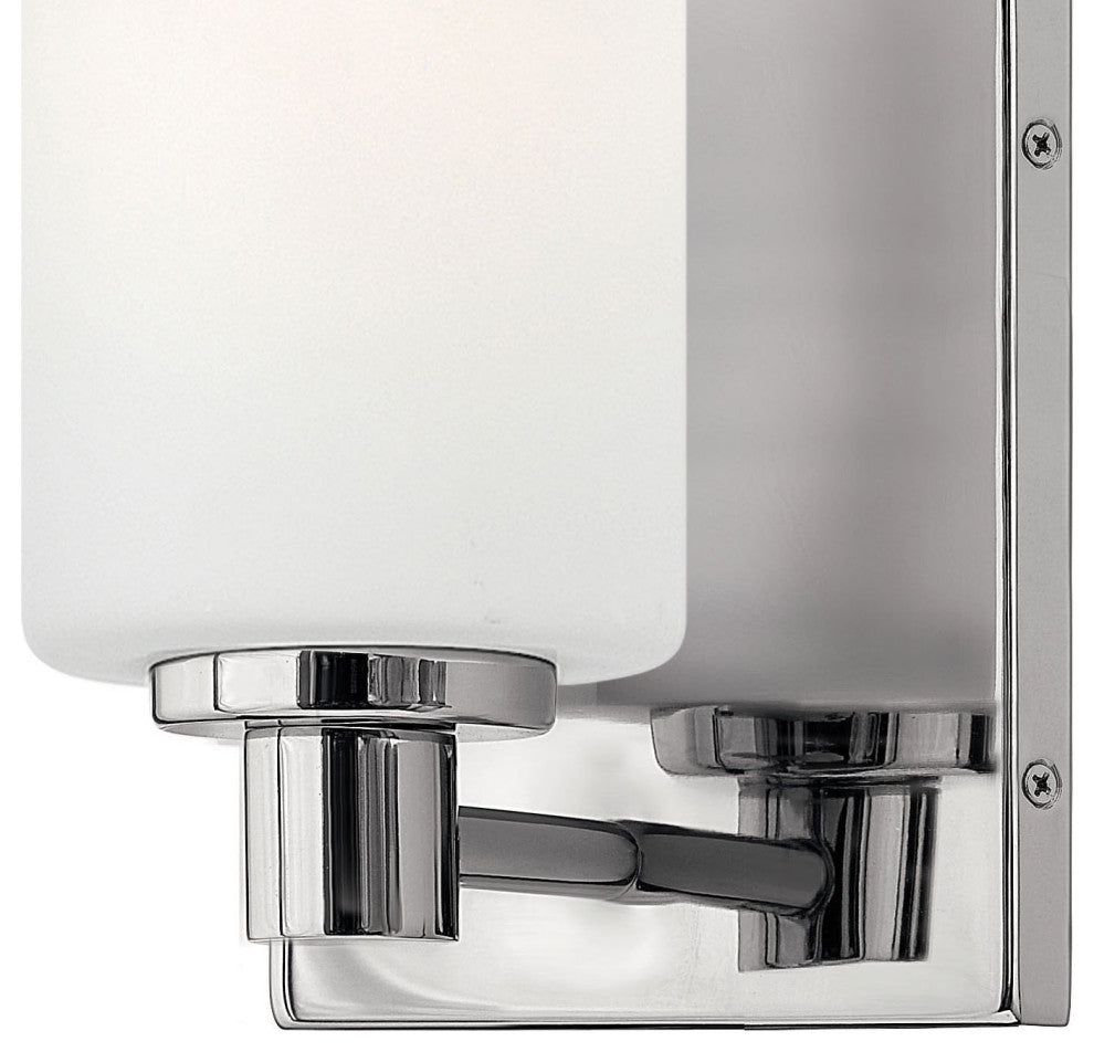 Hinkley Karlie Bathroom Vanity Light, Chrome, 1 Light