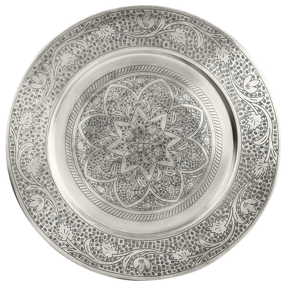Butler Moroccan Metal Tray Table