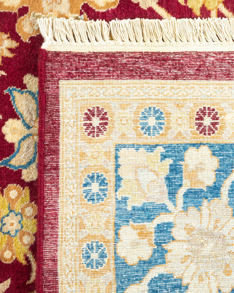 Mogul, One-of-a-Kind Hand-Knotted Area Rug Red, 6'1"x8'9"