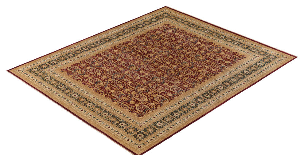 Mogul, One-of-a-Kind Hand-Knotted Area Rug Red, 9'2"x11'0"