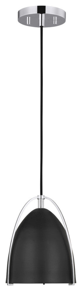 Norman 1-Light Mini-Pendant, Chrome