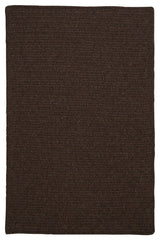 Colonial Mills Courtyard CY64 Cocoa Traditional Area Rug, Rectangular 3'x5'