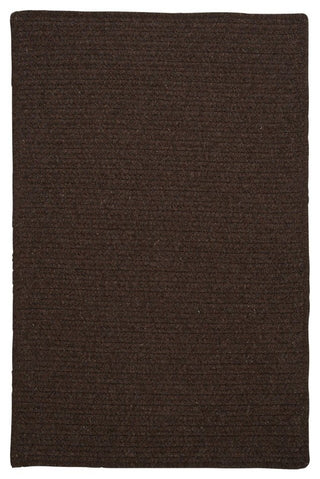 Colonial Mills Courtyard CY64 Cocoa Traditional Area Rug, Rectangular 3'x5'