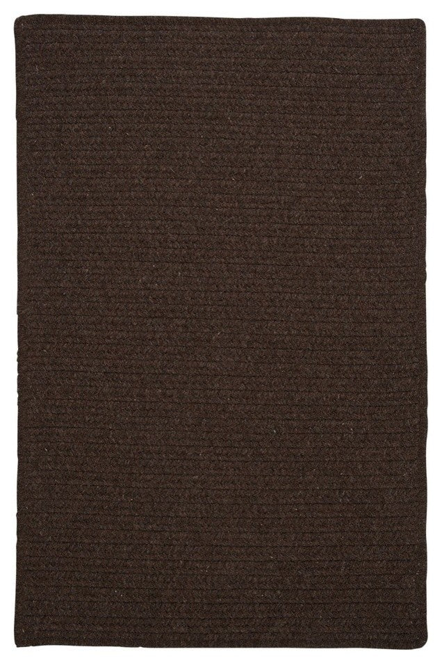 Colonial Mills Courtyard CY64 Cocoa Traditional Area Rug, Rectangular 3'x5'
