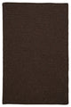Colonial Mills Courtyard CY64 Cocoa Traditional Area Rug, Rectangular 3'x5'
