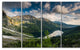 "Summer at Polish Tatra Mountains" Canvas Print, 4 Panels