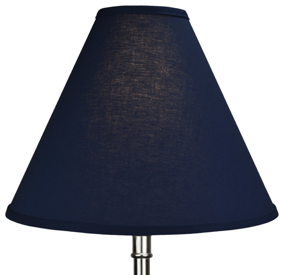 Fenchel Shades 5"x16"x13" Spider Attachment Empire Lamp Shade, Linen Navy