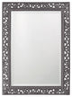 Rectangle Bristol Glossy Mirror, Charcoal Gray