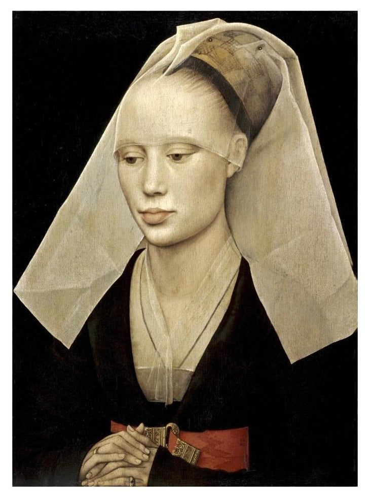 "Portrait of a Lady" Digital Paper Print by Rogier van der Weyden, 24"x32"