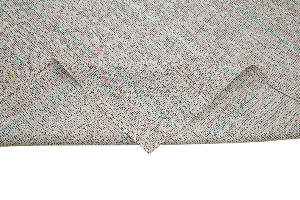 Rug N Carpet - Handmade Turkish 10' 0'' x 13' 3'' Decorative Wool Kilim Rug