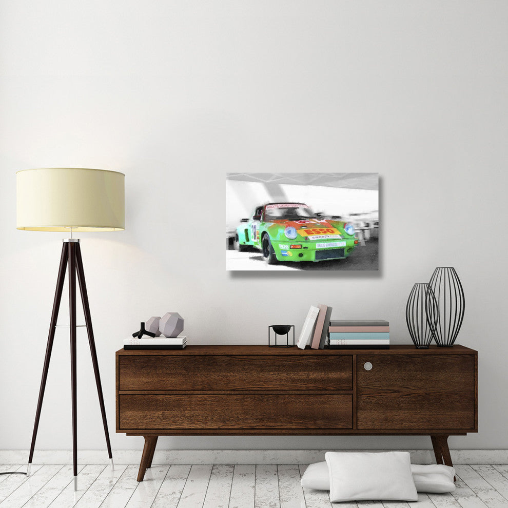 "Porsche 911 Turbo Watercolor" Fine Art Print