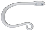 Zinc Curl Holdback, White