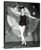 "Halloween Bat - Virginia Bruce" Canvas Giclee, 23"x30"
