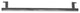 Isabella Collection Small Front Towel Bar For Use With Models Wh-114L, Wh114-R