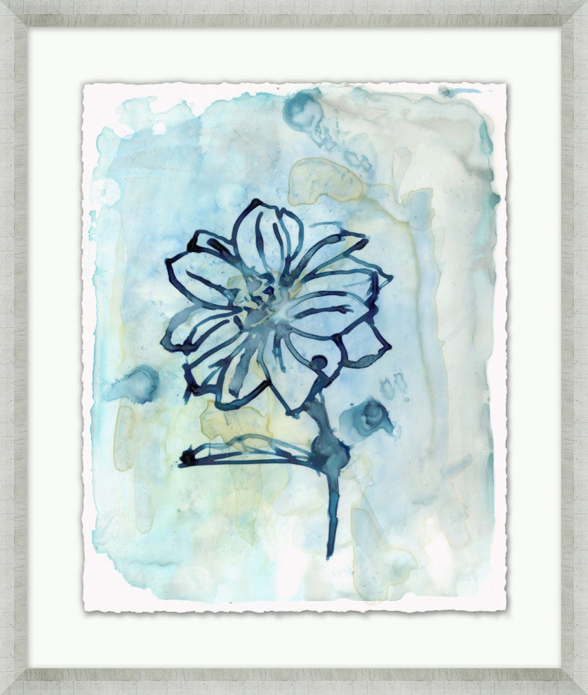 Layered Floral Bloom 3, Giclee Reproduction Artwork